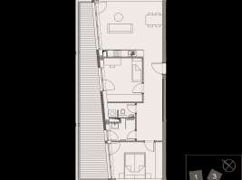 Rezidenci Štěpánov, Valašské Meziříčí, bytová jednotka 3+kk, 68,28  m², balkon 28  m²