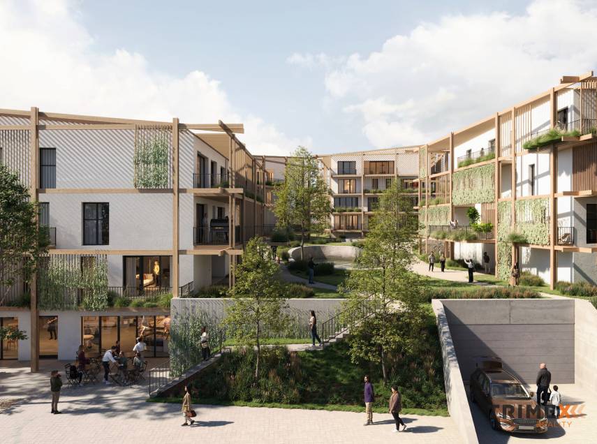Rezidenci Štěpánov, Valašské Meziříčí, bytová jednotka 2+kk, 55,52  m², balkon 10,01  m²