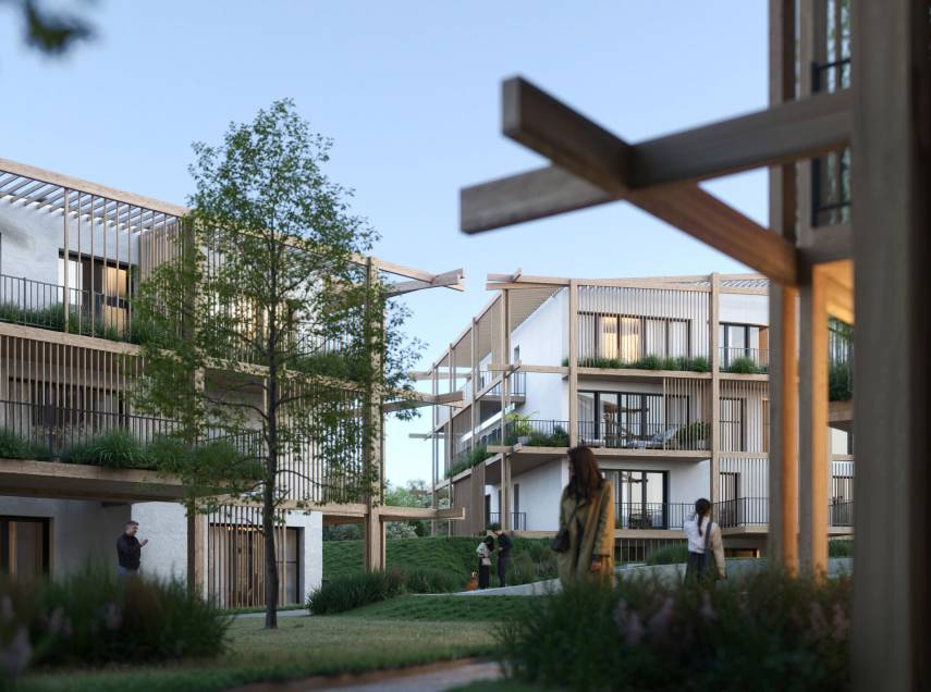 Rezidenci Štěpánov, Valašské Meziříčí, bytová jednotka 3+kk, 63,23  m², balkon 10,03  m²